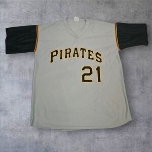 Vintage Park Antony MLB Pittsburgh Pirates Roberto‎ Clemente Jersey Size XL